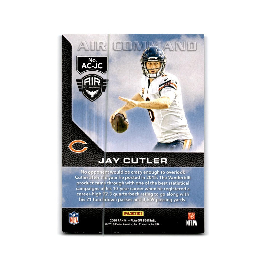 Jay Cutler 2016 Panini Playoff Air Command #AC-JC Chicago Bears Football Card NM