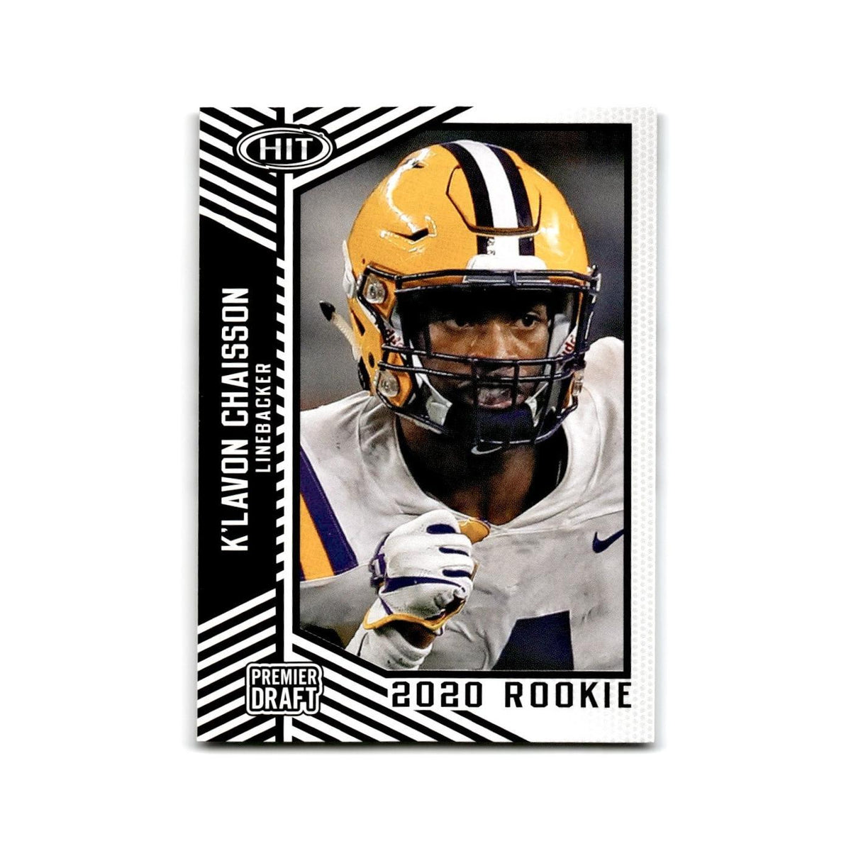 K'lavon Chaisson 2020 SAGE HIT #79 LSU Tigers Football Card NM