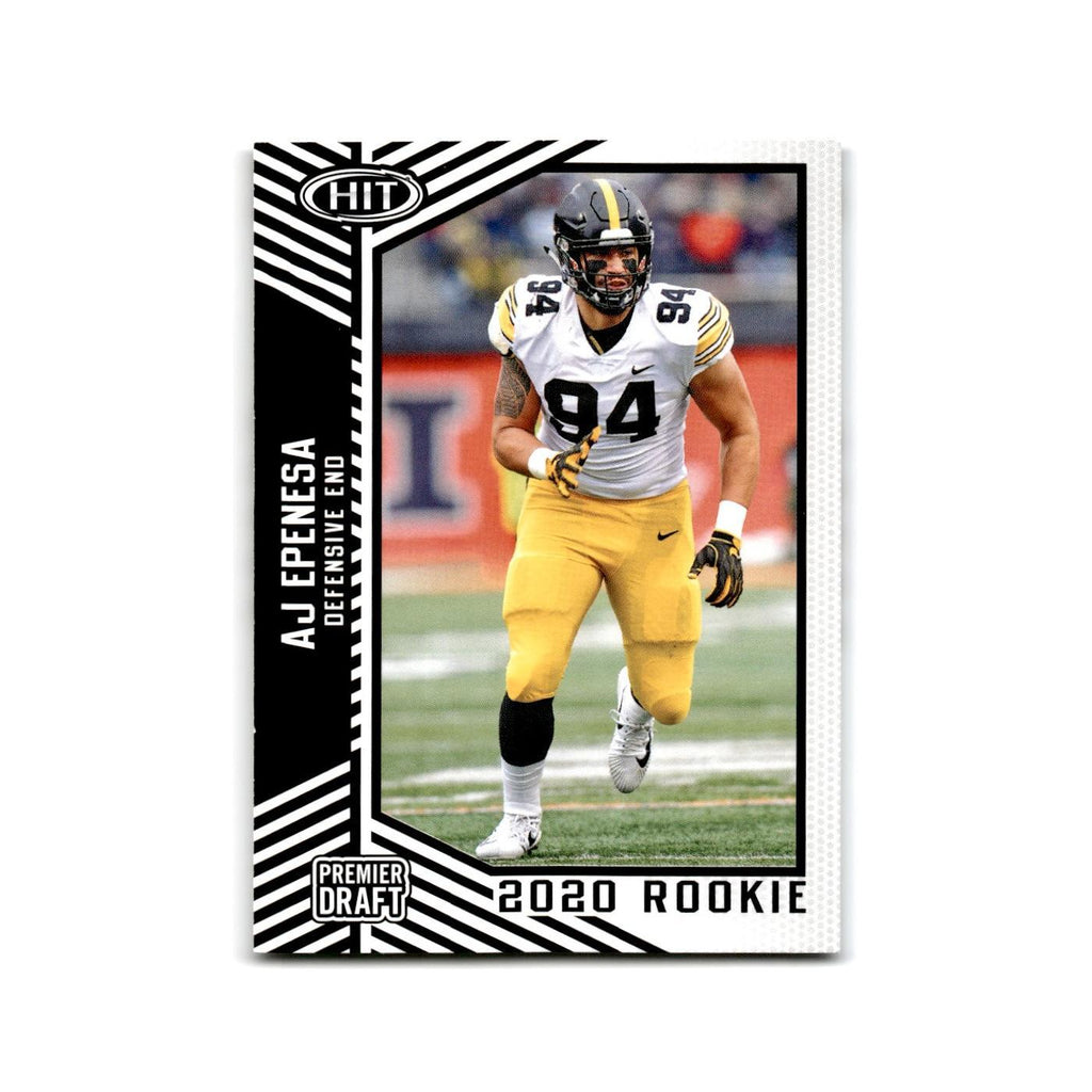 A.J. Epenesa 2020 SAGE HIT #88 Iowa Hawkeyes Football Card NM