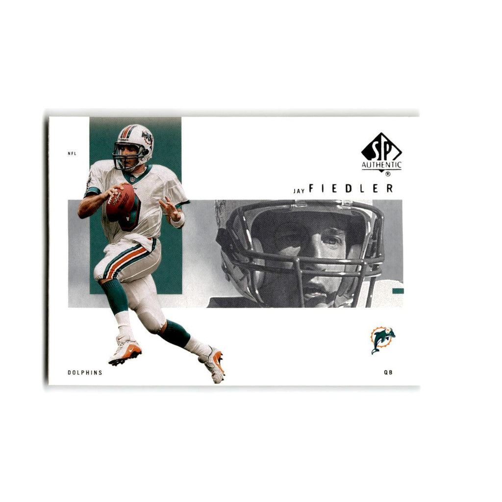 Jay Fiedler 2001 SP Authentic #48 Miami Dolphins Football Card NM