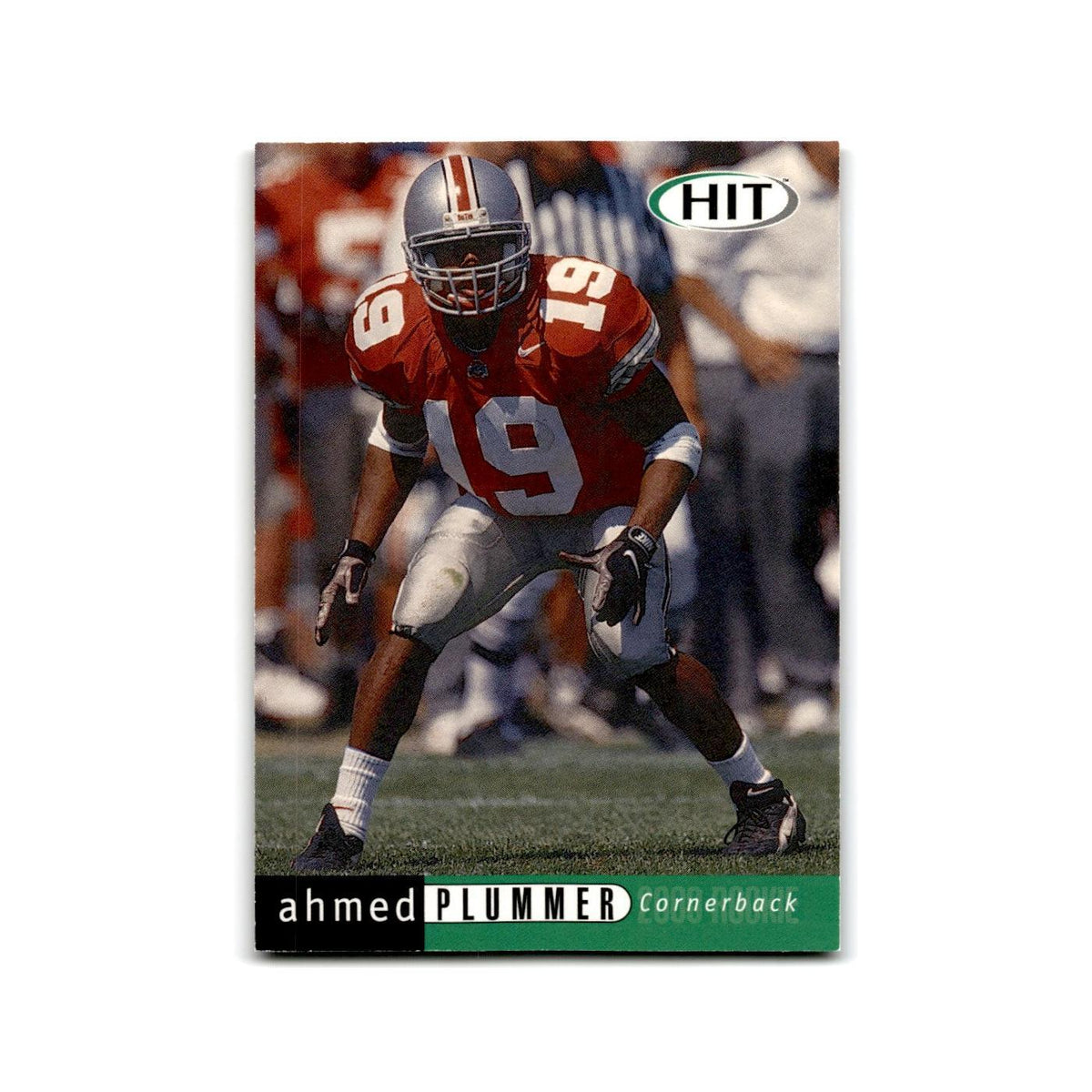 Ahmed Plummer 2000 SAGE HIT #19 Ohio State Buckeyes Football Card NM