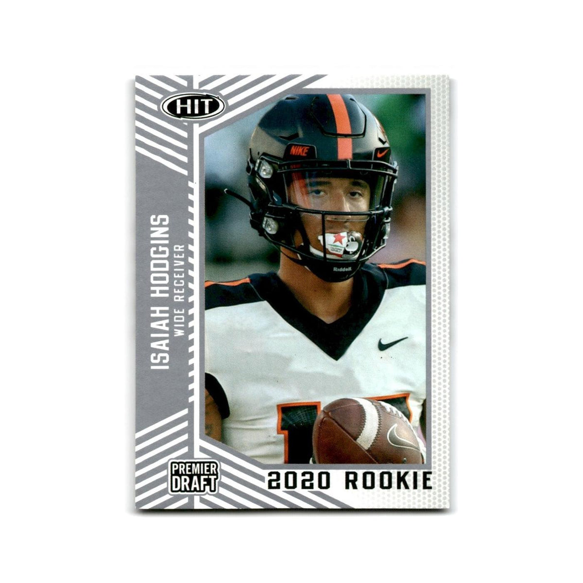 Isaiah Hodgins 2020 SAGE HIT Silver #84 Oregon State Beavers Football Card NM