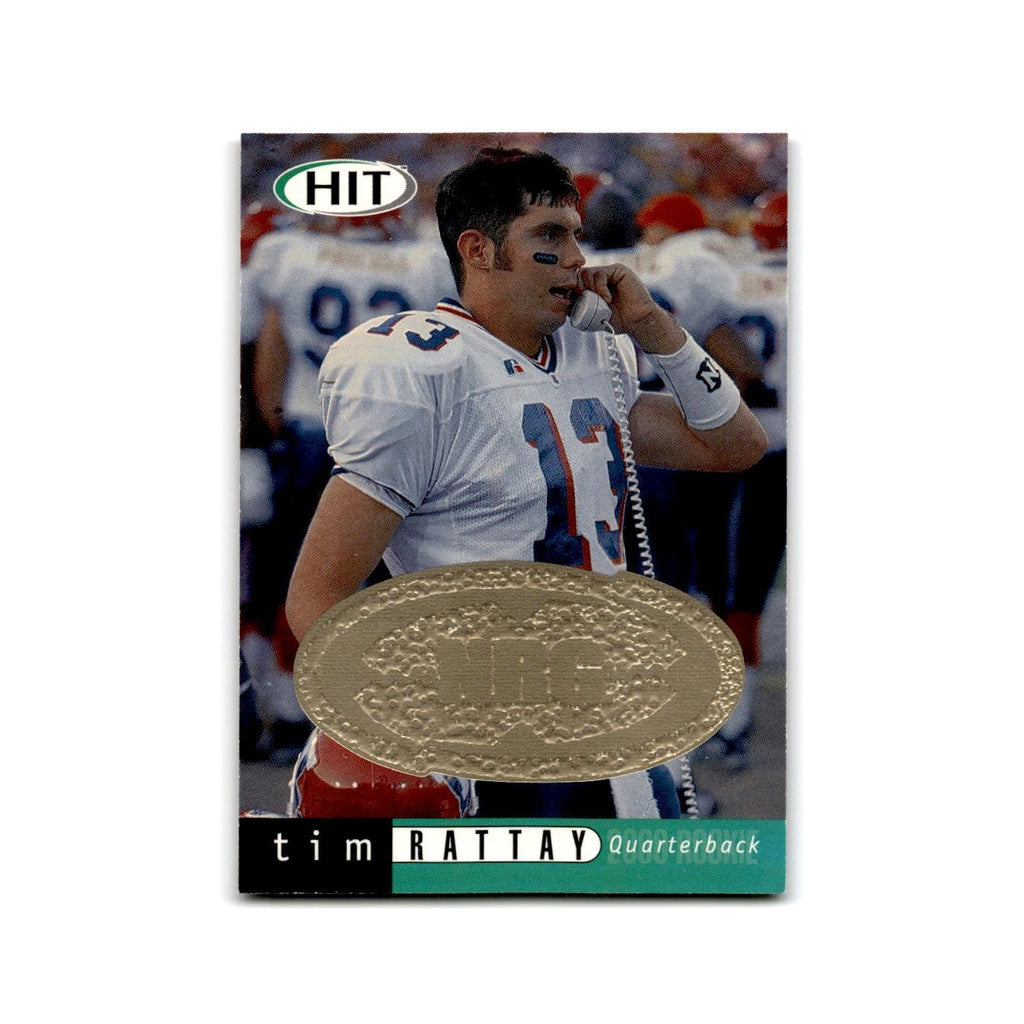 Tim Rattay 2000 SAGE HIT NRG #13 Louisiana Tech Bulldogs Football Card NM