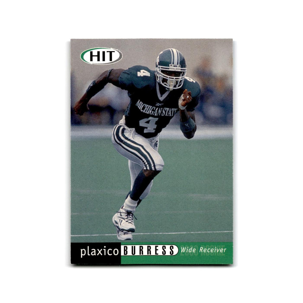 Plaxico Burress 2000 SAGE HIT #4 Michigan State Spartans Football Card NM