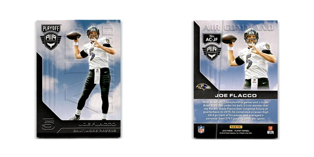Joe Flacco 2016 Panini Playoff Air Command #AC-JF Baltimore Ravens NM