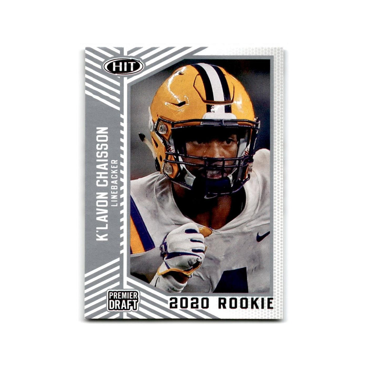 K'lavon Chaisson 2020 SAGE HIT Silver #79 LSU Tigers Football Card NM