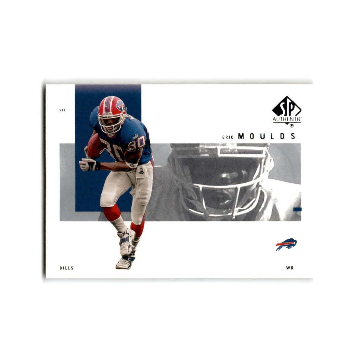 Eric Moulds 2001 SP Authentic #12 Buffalo Bills Football Card NM
