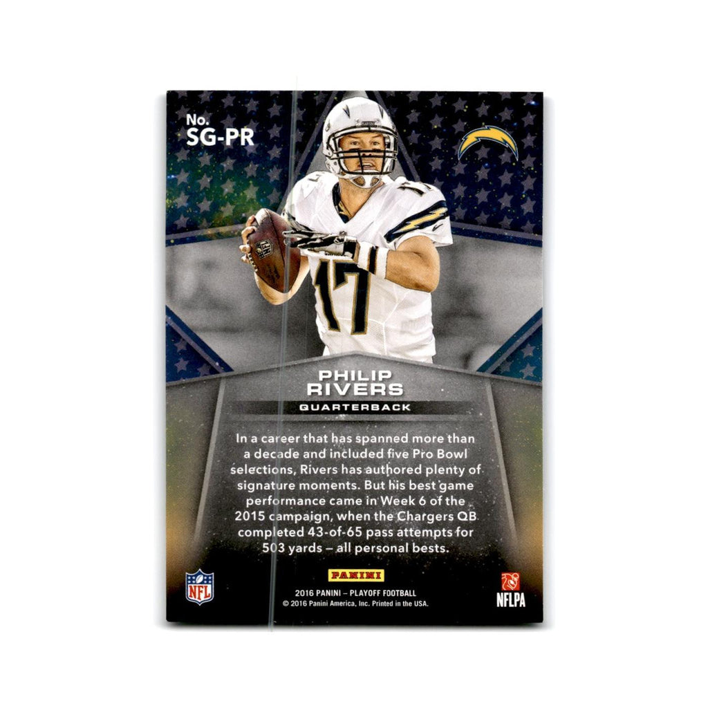Philip Rivers 2016 Panini Playoff Star Gazing #SG-PR San Diego Chargers NM