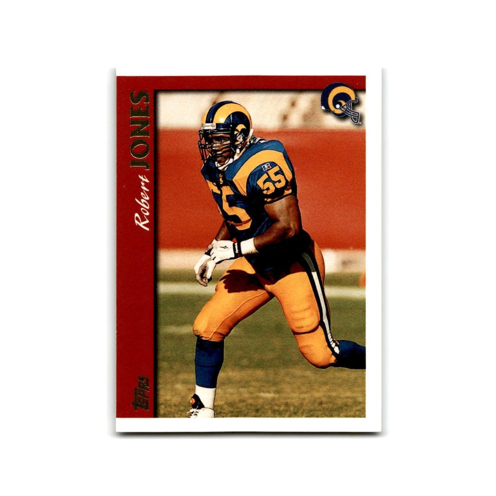 Robert Jones 1997 Topps #117 St. Louis Rams Football Card NM