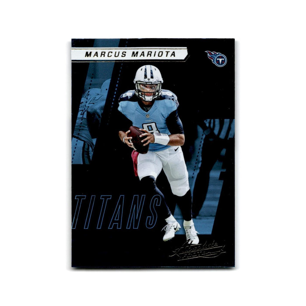 Marcus Mariota 2017 Panini Absolute #42 Tennessee Titans Football Card NM