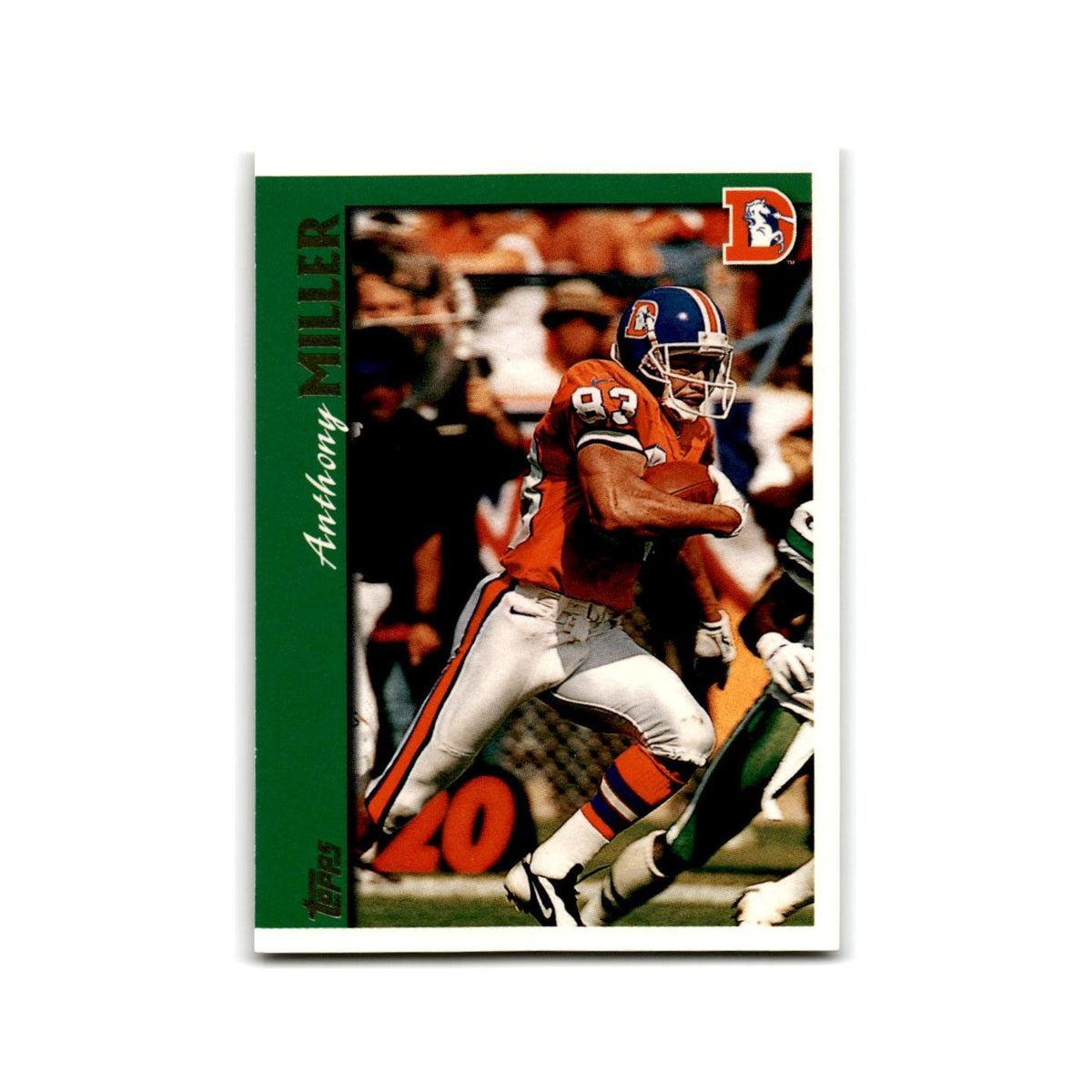 Anthony Miller 1997 Topps #6 Denver Broncos Football Card NM