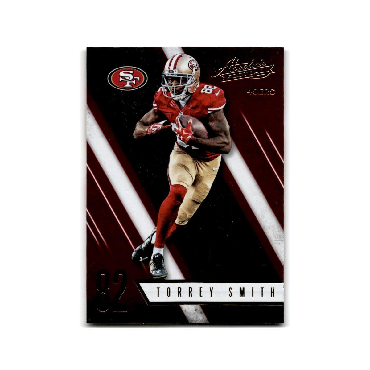 Torrey Smith 2016 Panini Absolute #82 San Francisco 49ers Football Card NM