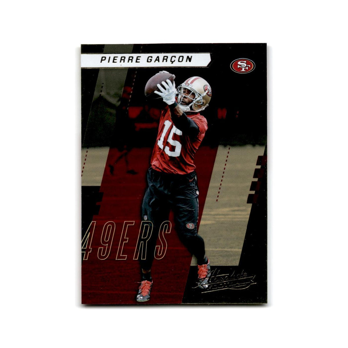 Pierre Garcon 2017 Panini Absolute #43 San Francisco 49ers Football Card NM