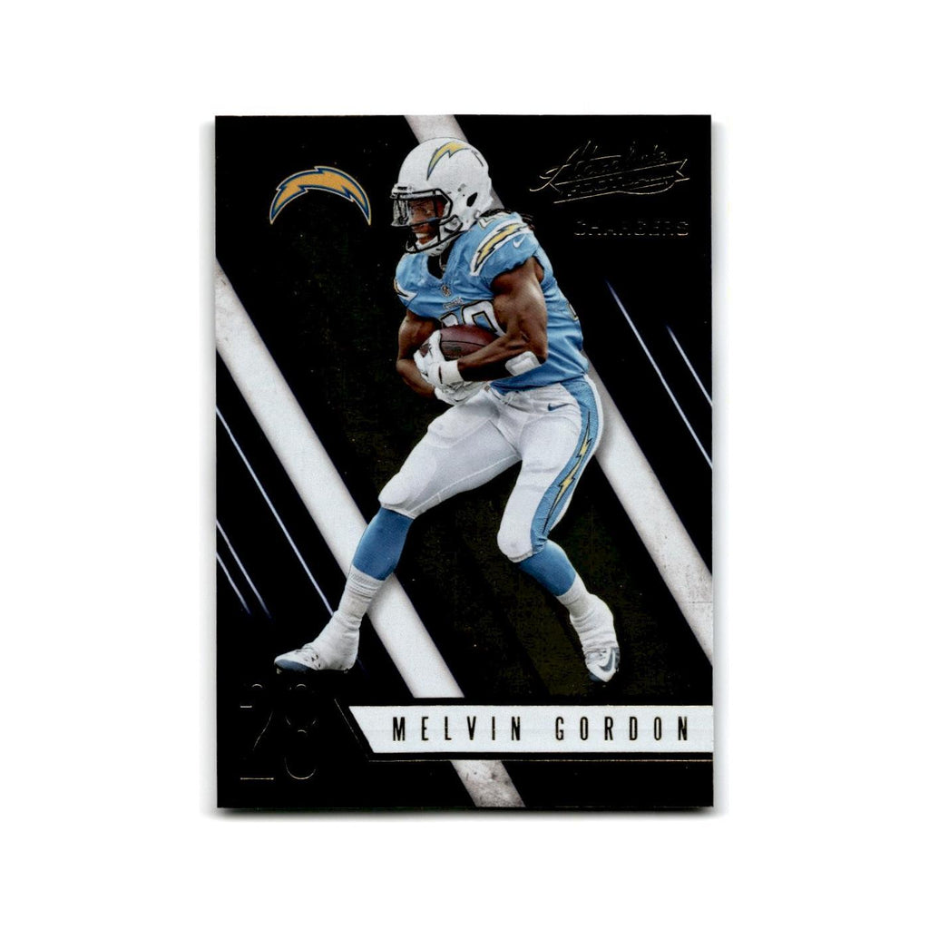 Melvin Gordon 2016 Panini Absolute #28 San Diego Chargers Football Card NM
