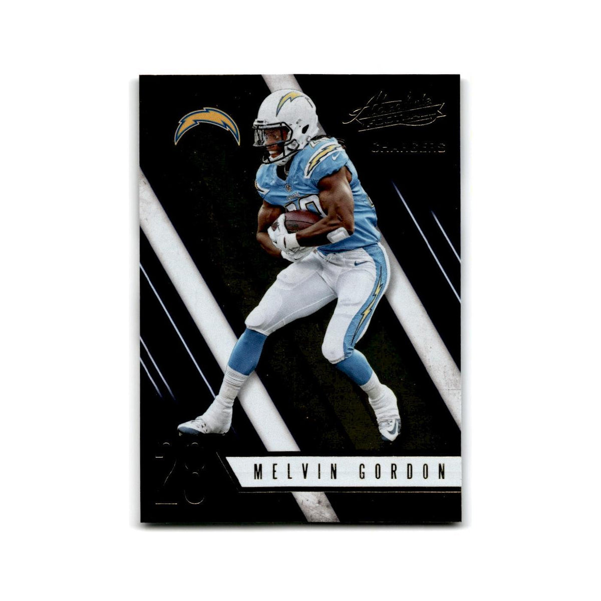Melvin Gordon 2016 Panini Absolute #28 San Diego Chargers Football Card NM