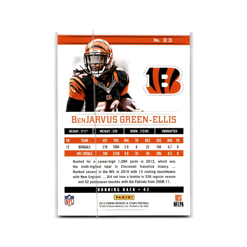 BenJarvus Green-Ellis 2013 Panini Rookies & Stars #23 Cincinnati Bengals NM