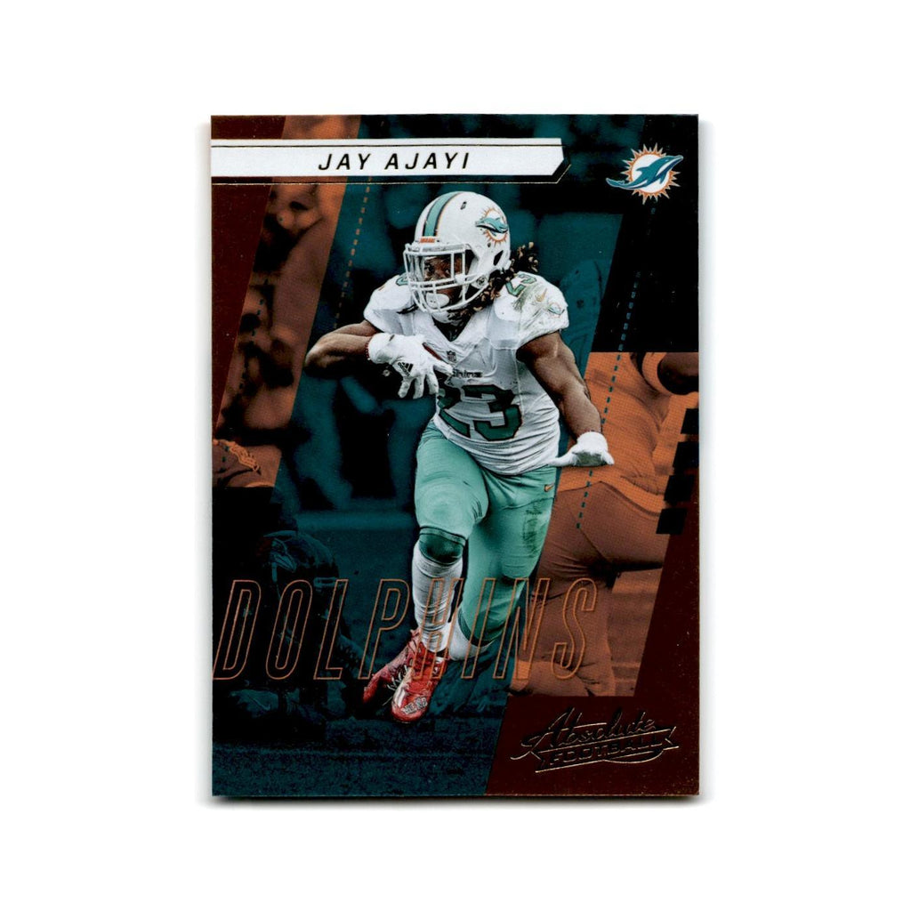 Jay Ajayi 2017 Panini Absolute #46 Miami Dolphins Football Card NM