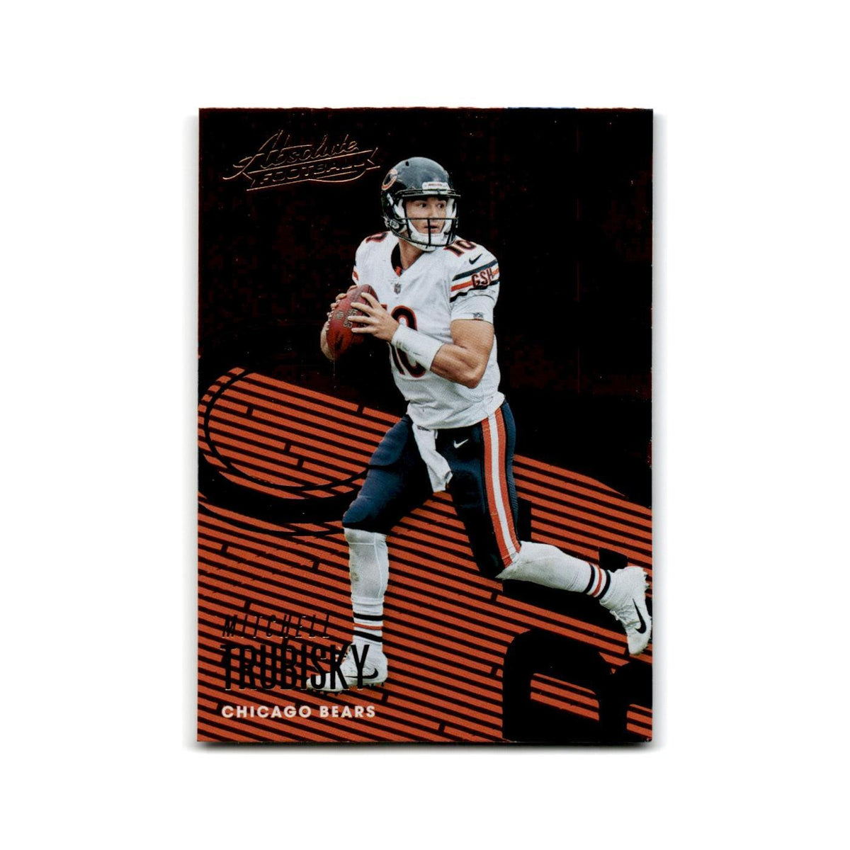 Mitchell Trubisky 2018 Panini Absolute #16 Chicago Bears Football Card NM