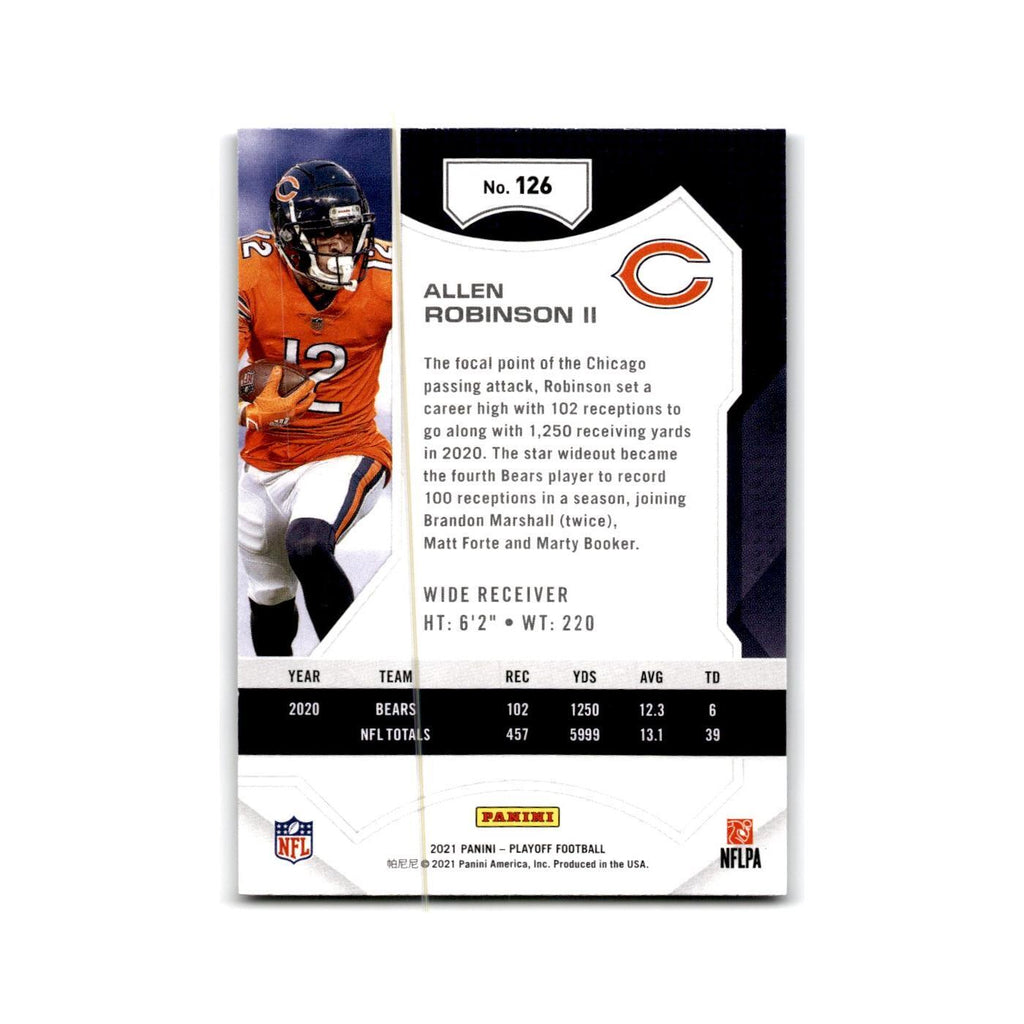 Allen Robinson II 2021 Panini Playoff #126 Chicago Bears Football Card NM