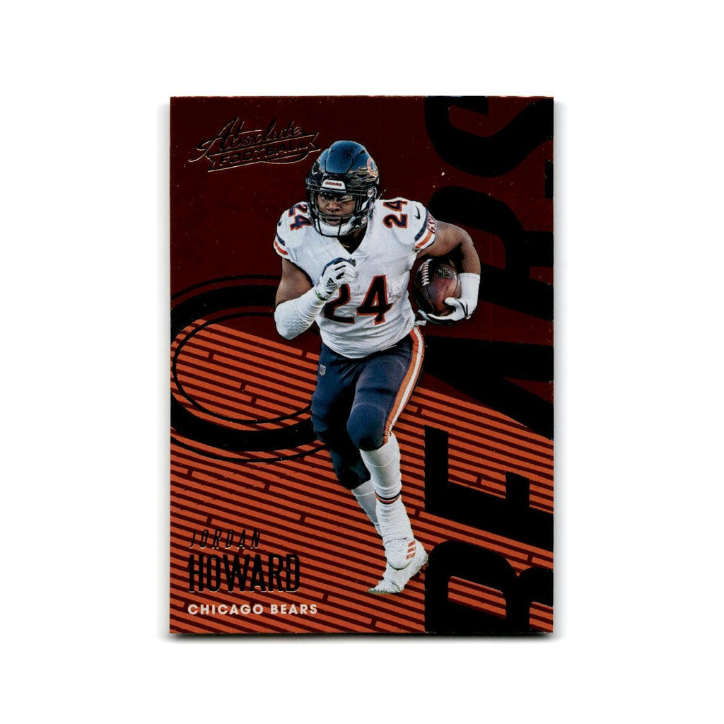 Jordan Howard 2018 Panini Absolute #17 Chicago Bears Football Card NM