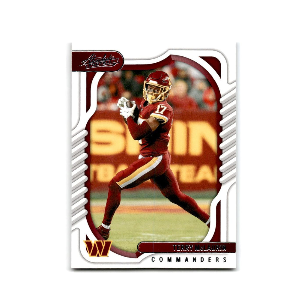 Terry McLaurin 2022 Panini Absolute #95 Washington Commanders Football Card NM