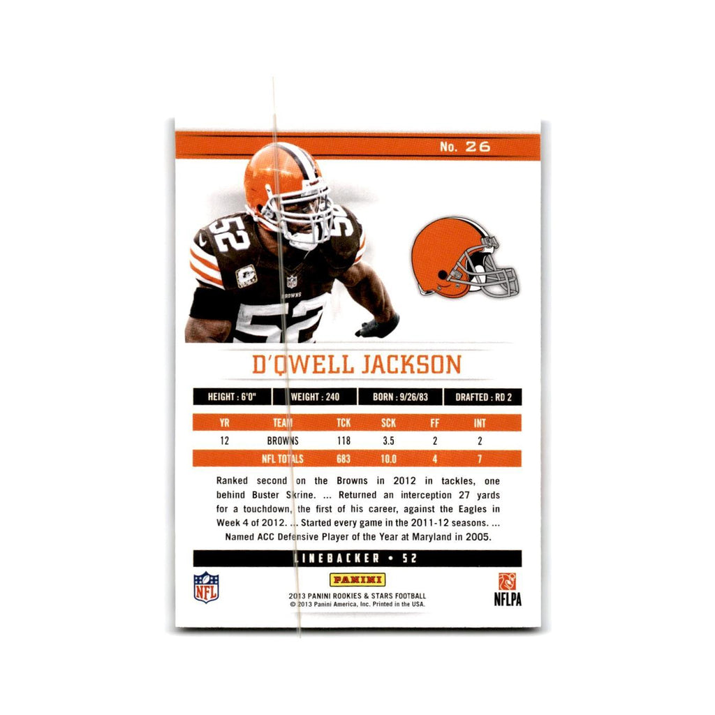 D'Qwell Jackson 2013 Panini Rookies & Stars #26 Cleveland Browns NM