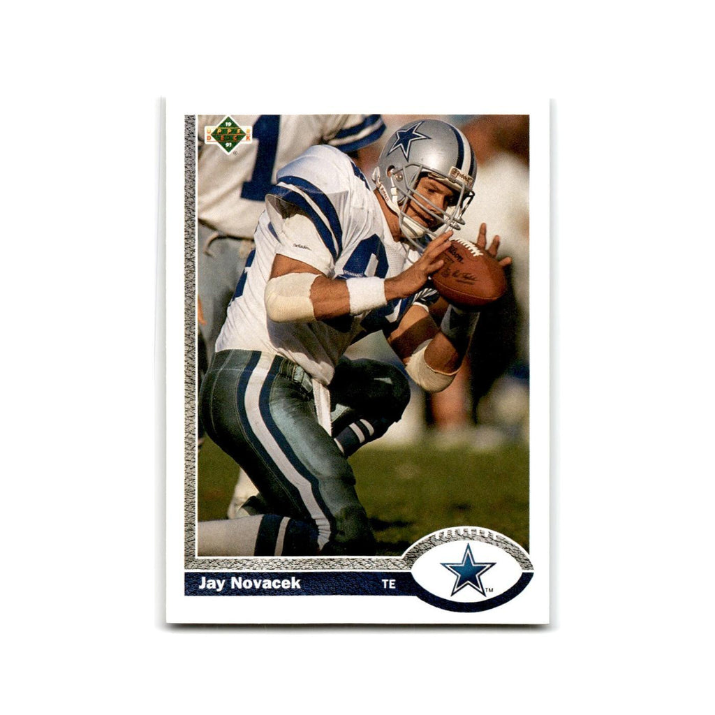 Jay Novacek 1991 Upper Deck #109 Dallas Cowboys Football Card NM