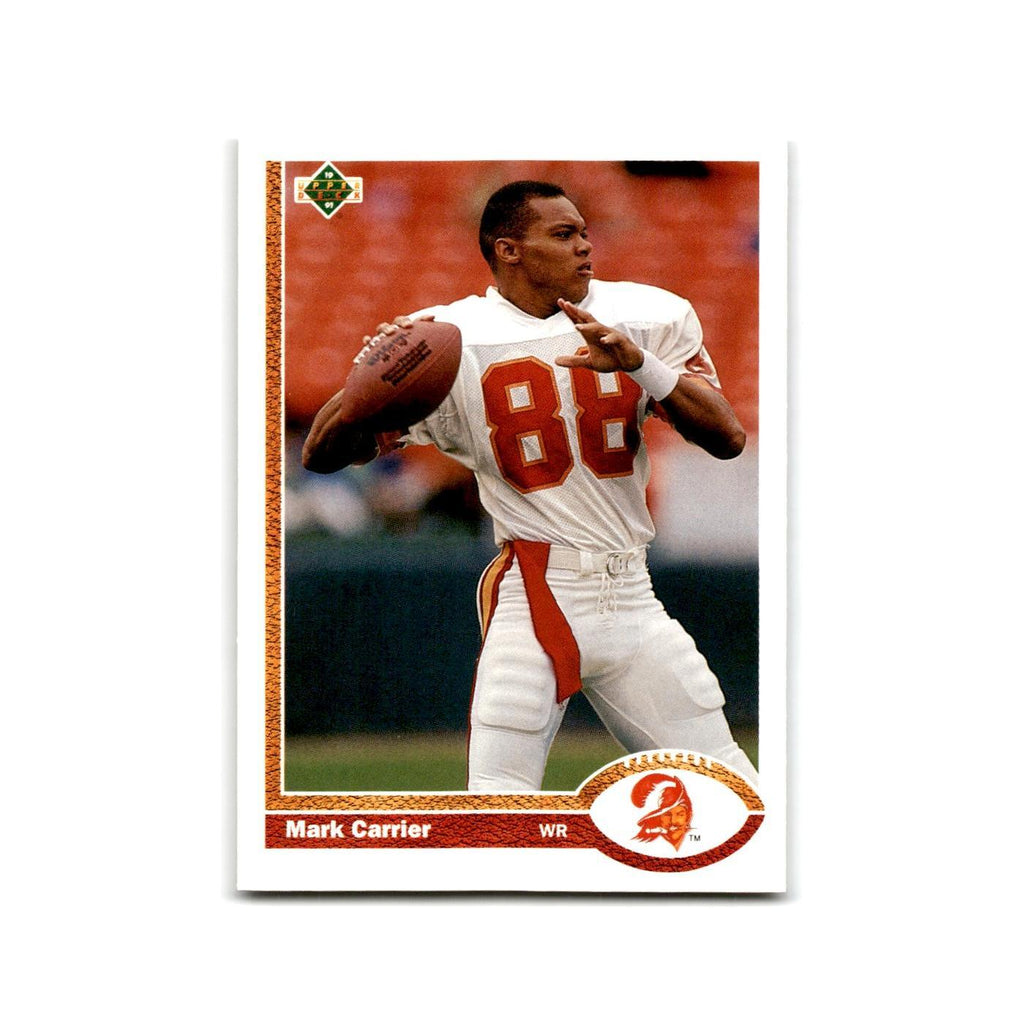 Mark Carrier 1991 Upper Deck #231 Tampa Bay Buccaneers Football Card NM