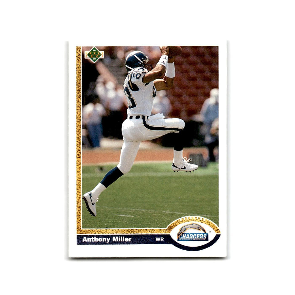 Anthony Miller 1991 Upper Deck #126 San Diego Chargers Football Card NM