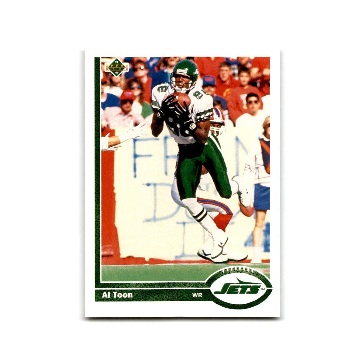 Al Toon 1991 Upper Deck #233 New York Jets Football Card NM