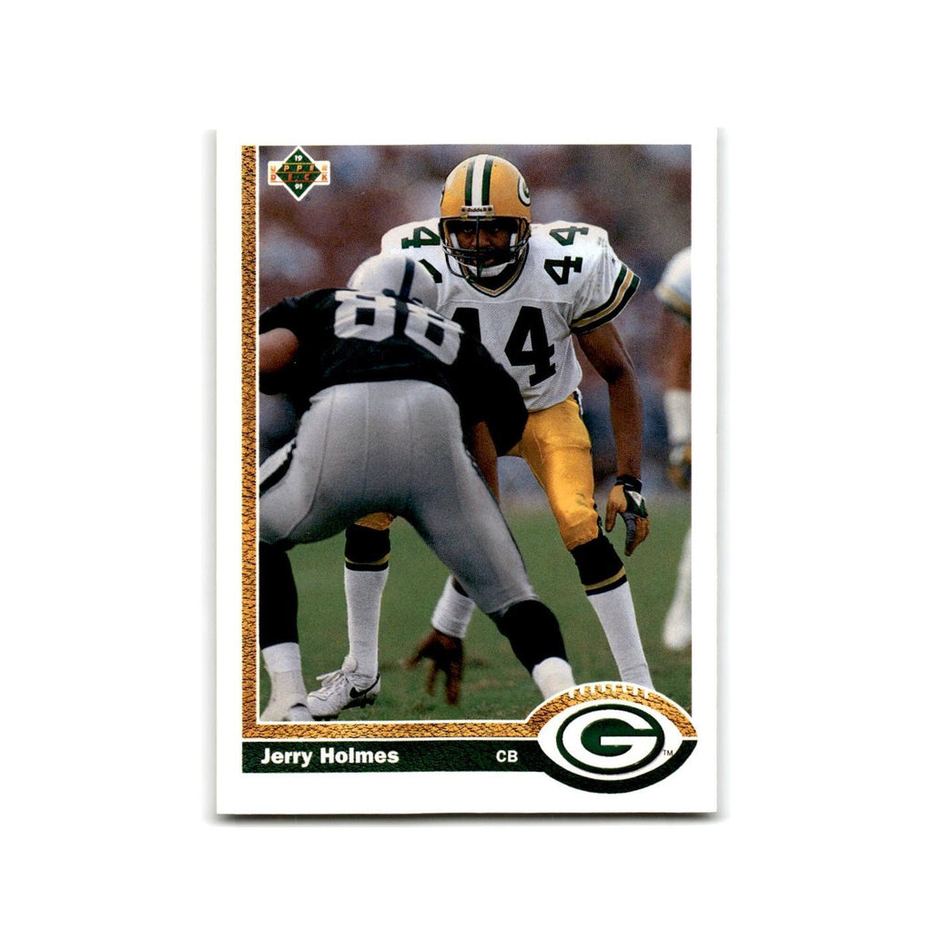 Jerry Holmes 1991 Upper Deck #378 Green Bay Packers Football Card NM