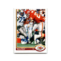 Barry Word 1991 Upper Deck #40 Kansas City Chiefs Football Card NM