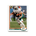 Jim Jensen 1991 Upper Deck #251 Miami Dolphins Football Card NM