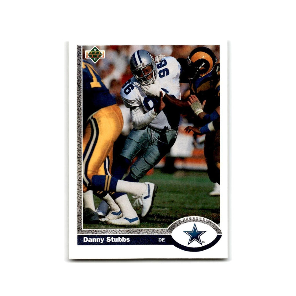 Danny Stubbs 1991 Upper Deck #389 Dallas Cowboys Football Card NM