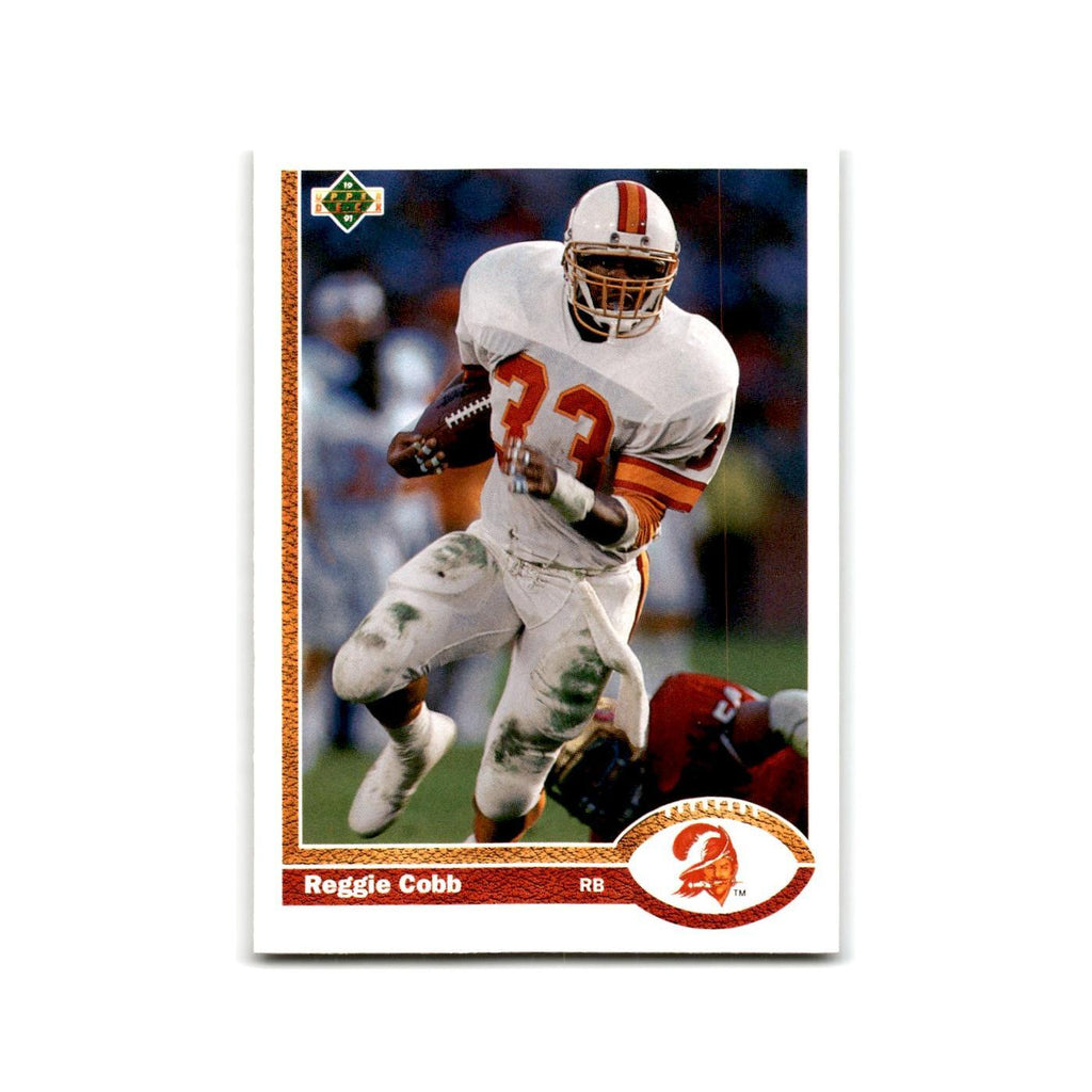 Reggie Cobb 1991 Upper Deck #265 Tampa Bay Buccaneers Football Card NM