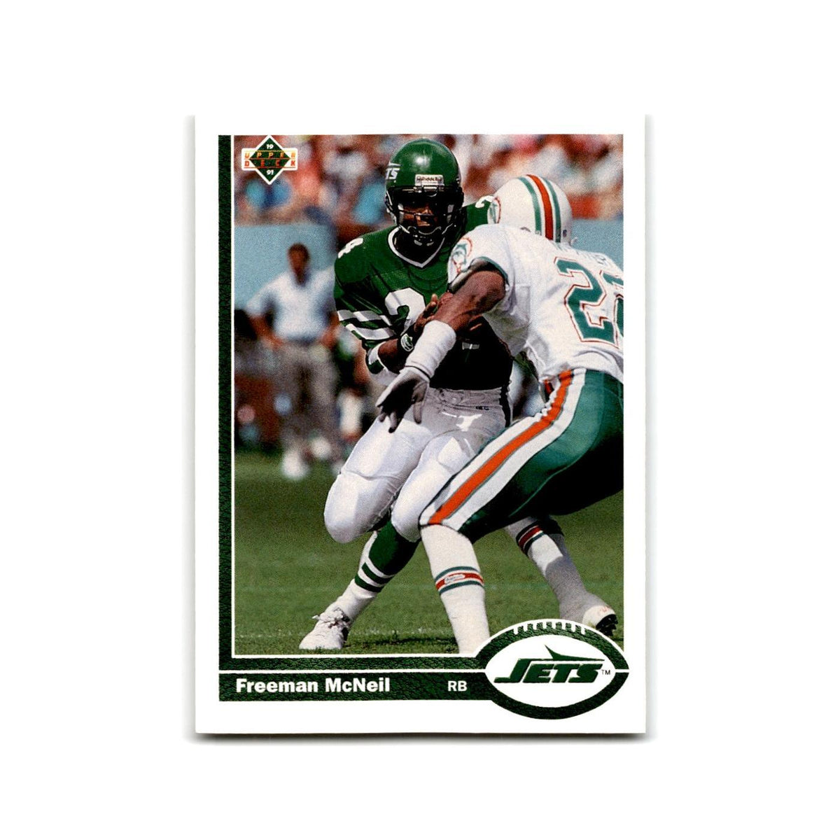 Freeman McNeil 1991 Upper Deck #431 New York Jets Football Card NM