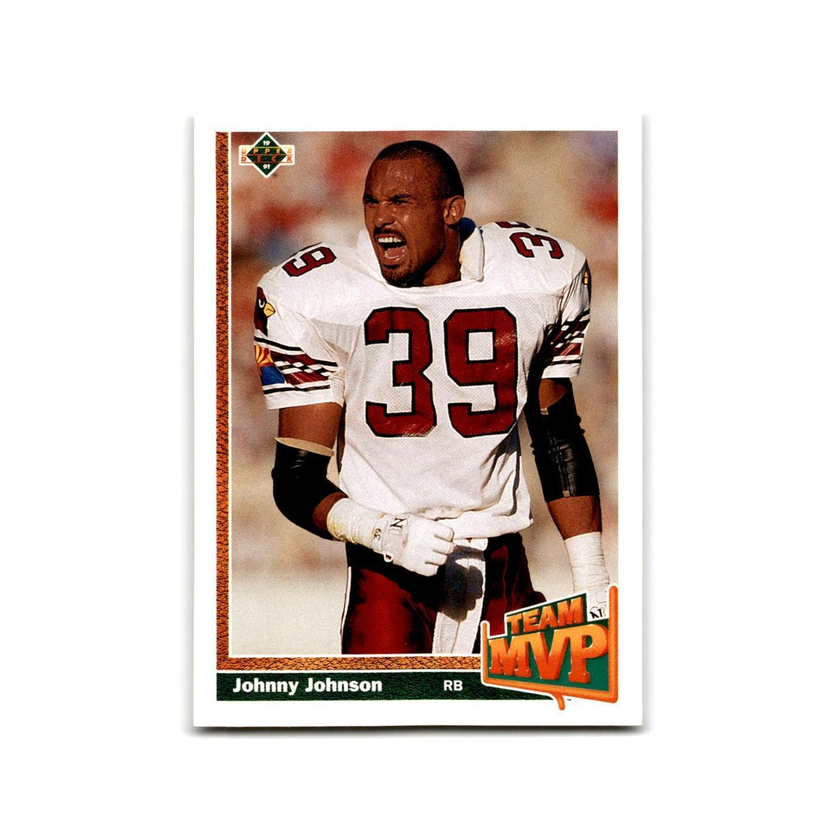 Johnny Johnson 1991 Upper Deck #472 Phoenix Cardinals Football Card NM
