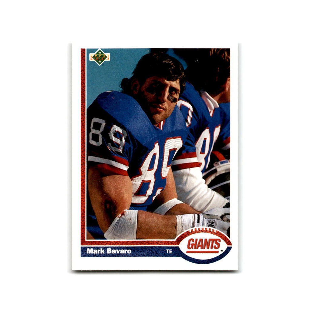 Mark Bavaro 1991 Upper Deck #286 New York Giants Football Card NM
