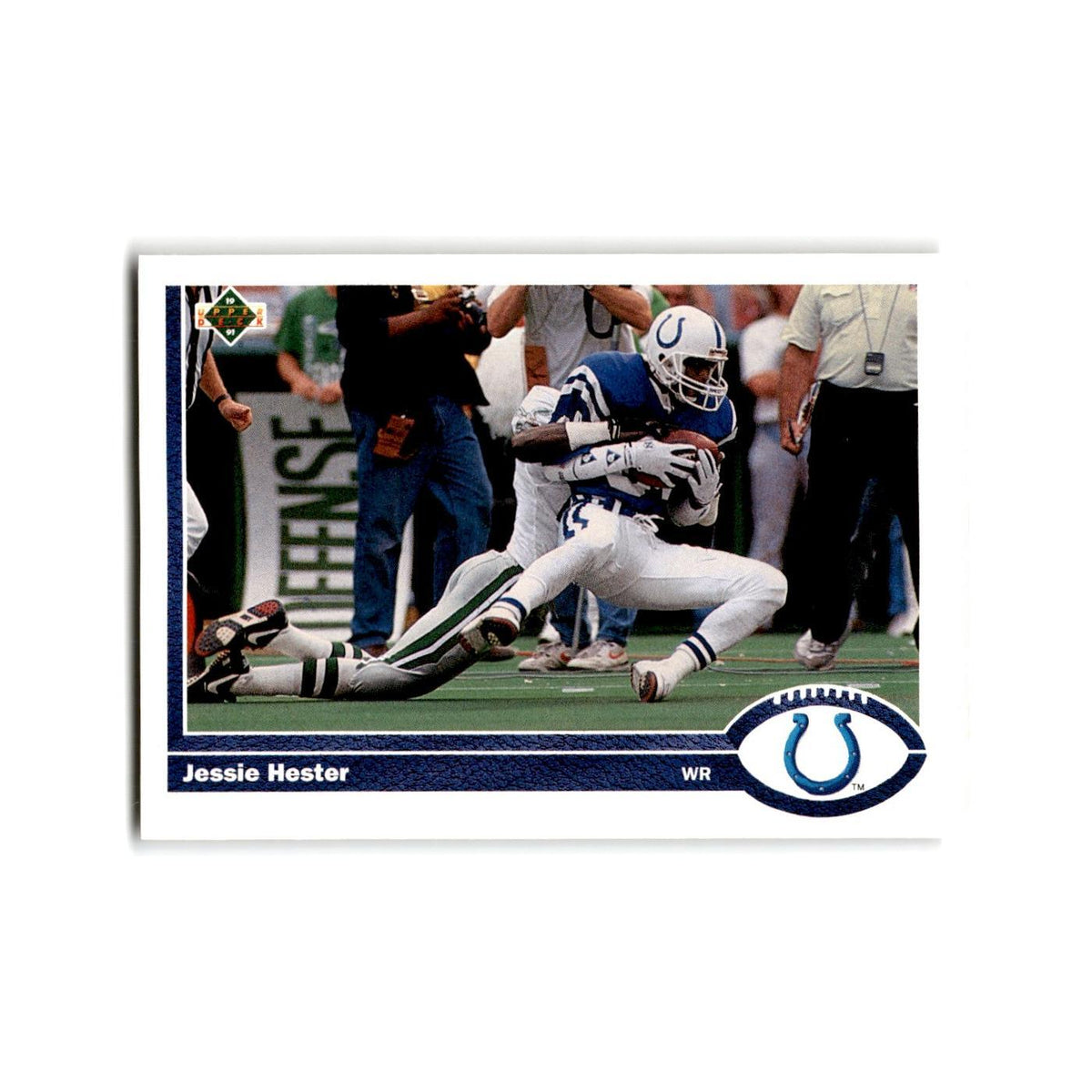 Jessie Hester 1991 Upper Deck #414 Indianapolis Colts Football Card NM