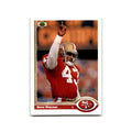 Dave Waymer 1991 Upper Deck #187 San Francisco 49ers Football Card NM