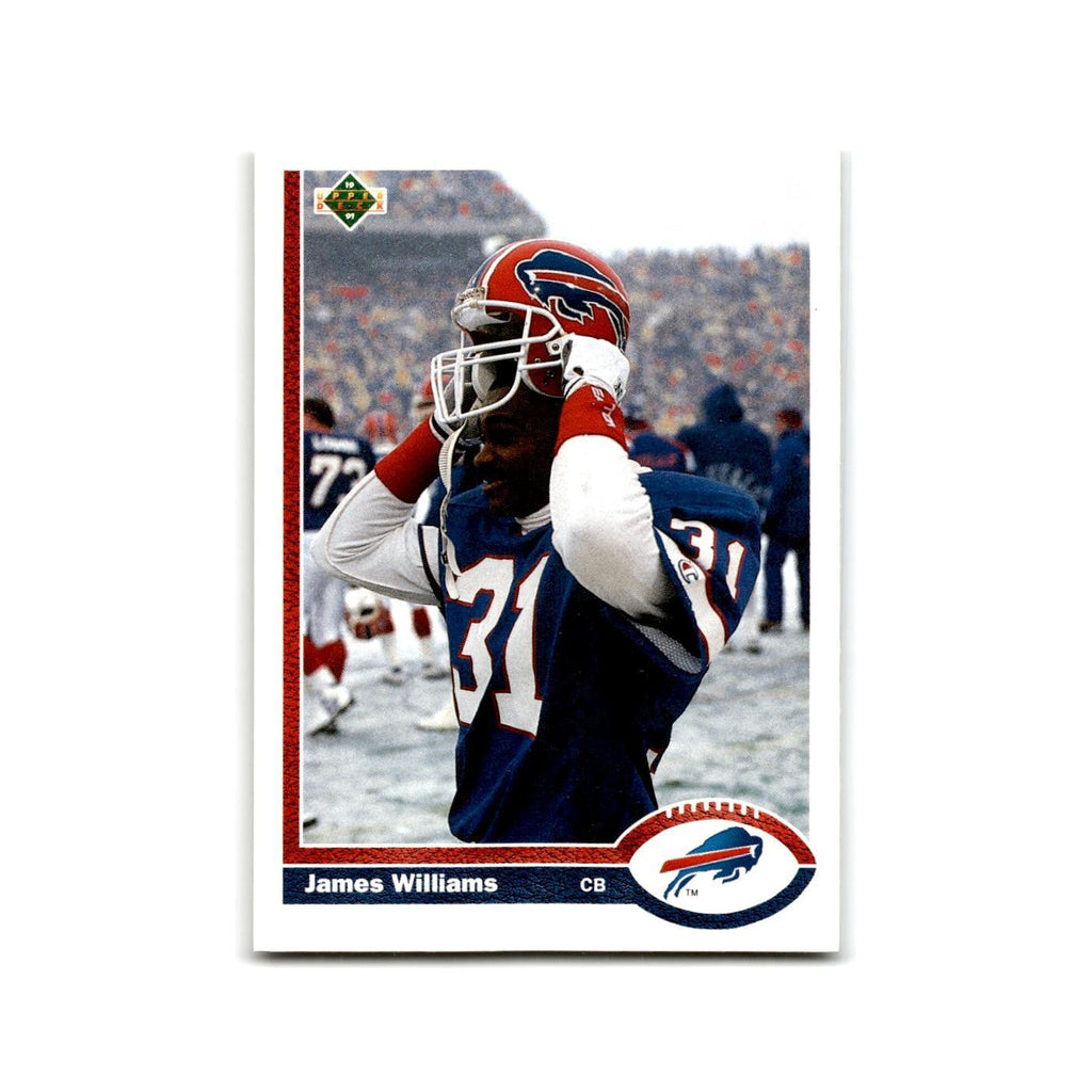 James Williams 1991 Upper Deck #158 Buffalo Bills Football Card NM