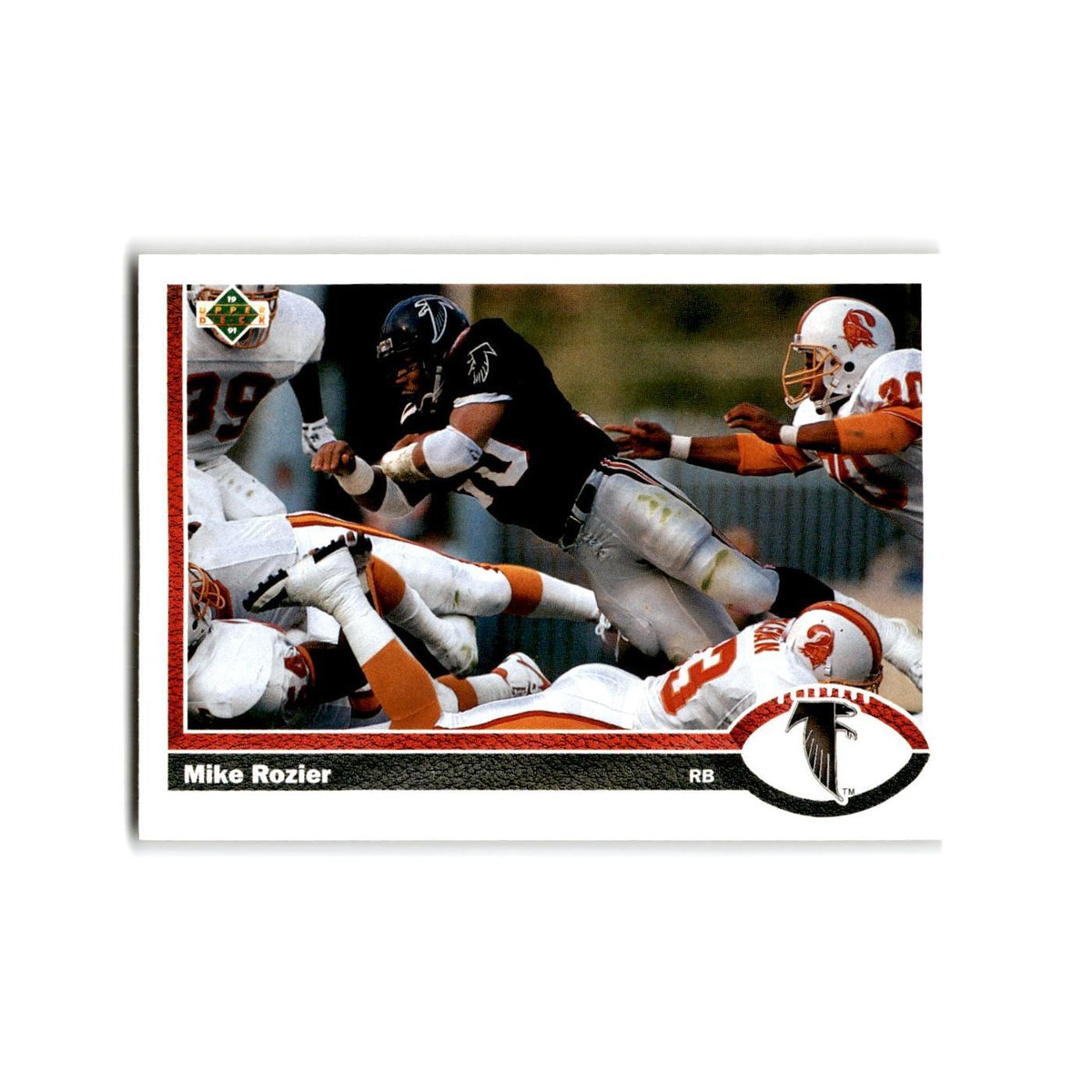 Mike Rozier 1991 Upper Deck #283 Atlanta Falcons Football Card NM