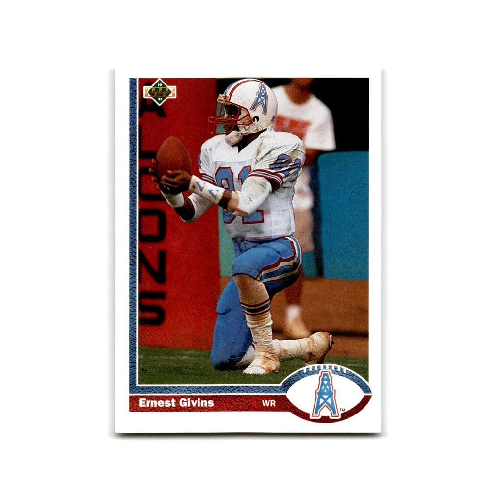 Ernest Givins 1991 Upper Deck #312 Houston Oilers Football Card NM