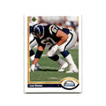 Leo Goeas 1991 Upper Deck #216 San Diego Chargers Football Card NM