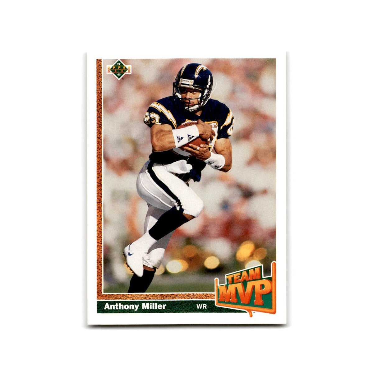 Anthony Miller 1991 Upper Deck #474 San Diego Chargers Football Card NM