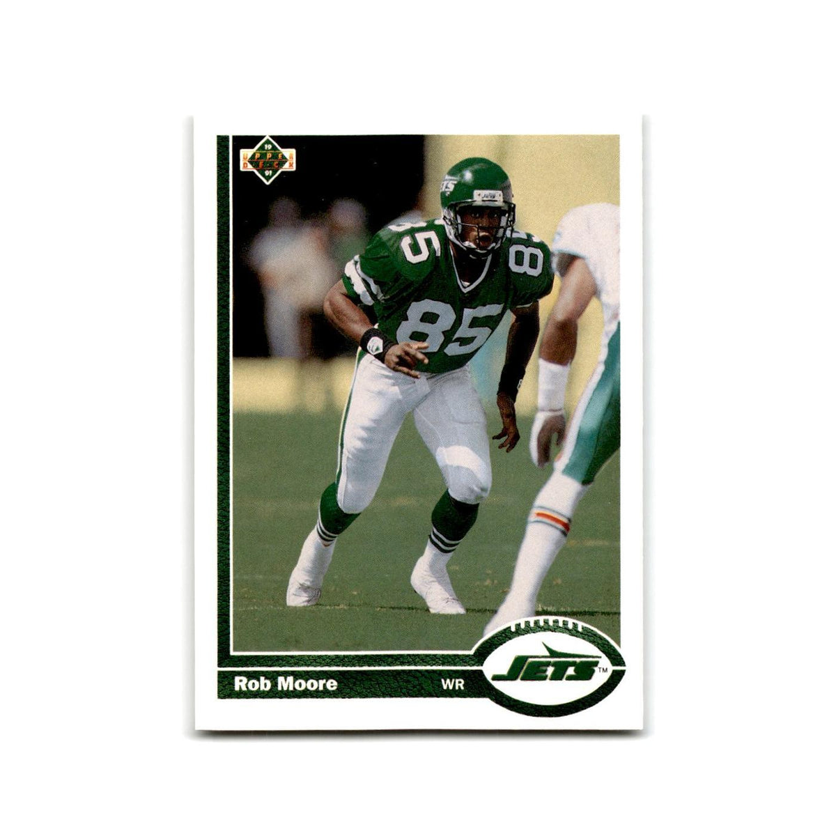 Rob Moore 1991 Upper Deck #435 New York Jets Football Card NM