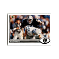 Aaron Wallace 1991 Upper Deck #448 Los Angeles Raiders Football Card NM