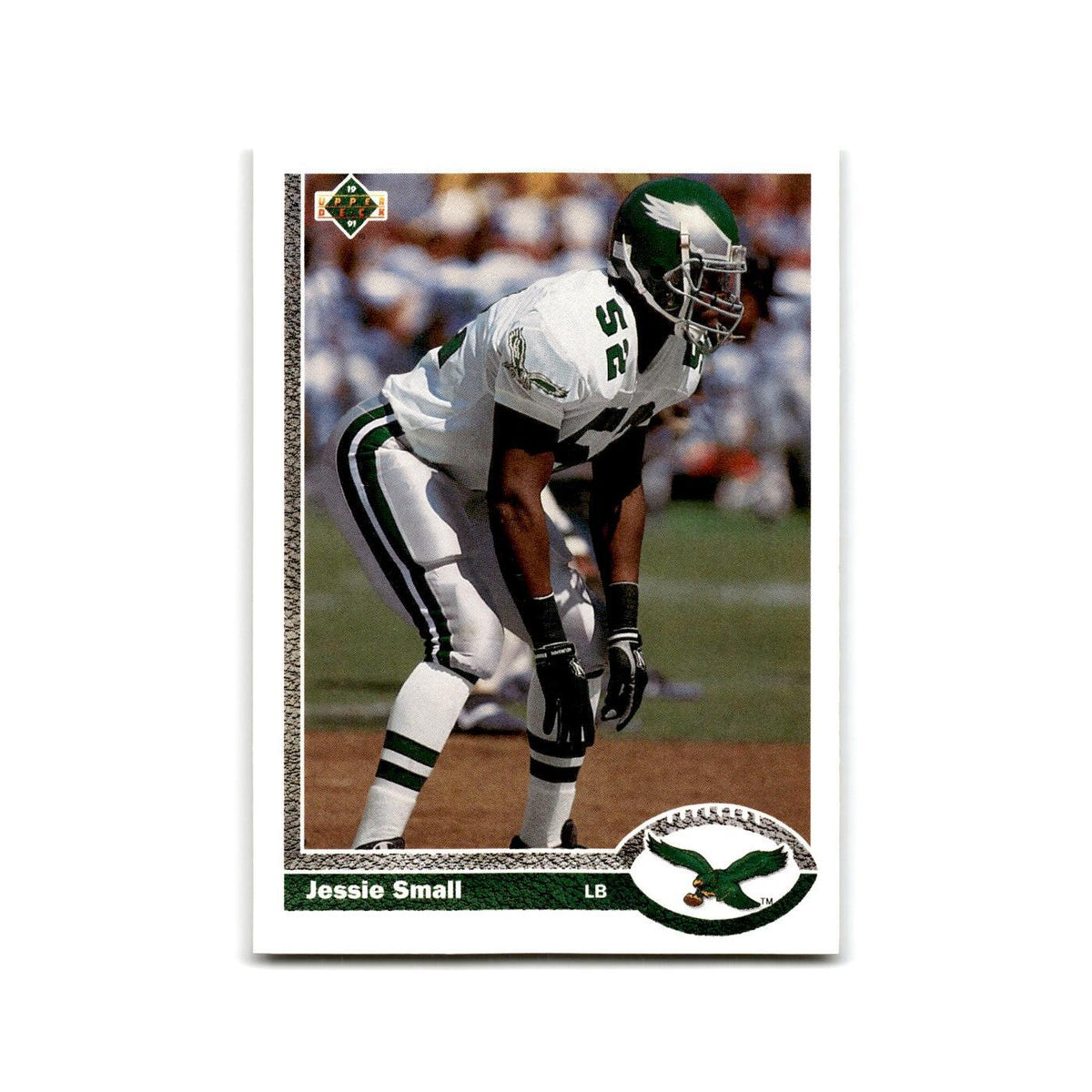 Jessie Small 1991 Upper Deck #439 Philadelphia Eagles Football Card NM