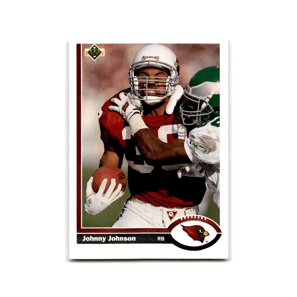 Johnny Johnson 1991 Upper Deck #447 Phoenix Cardinals Football Card NM