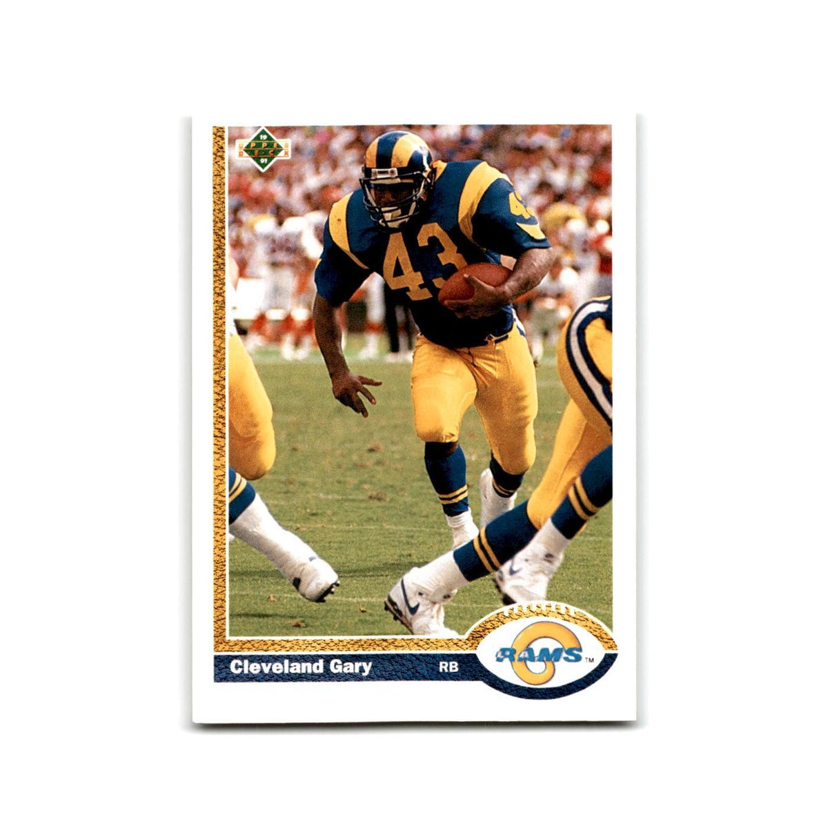 Cleveland Gary 1991 Upper Deck #215 Los Angeles Rams Football Card NM